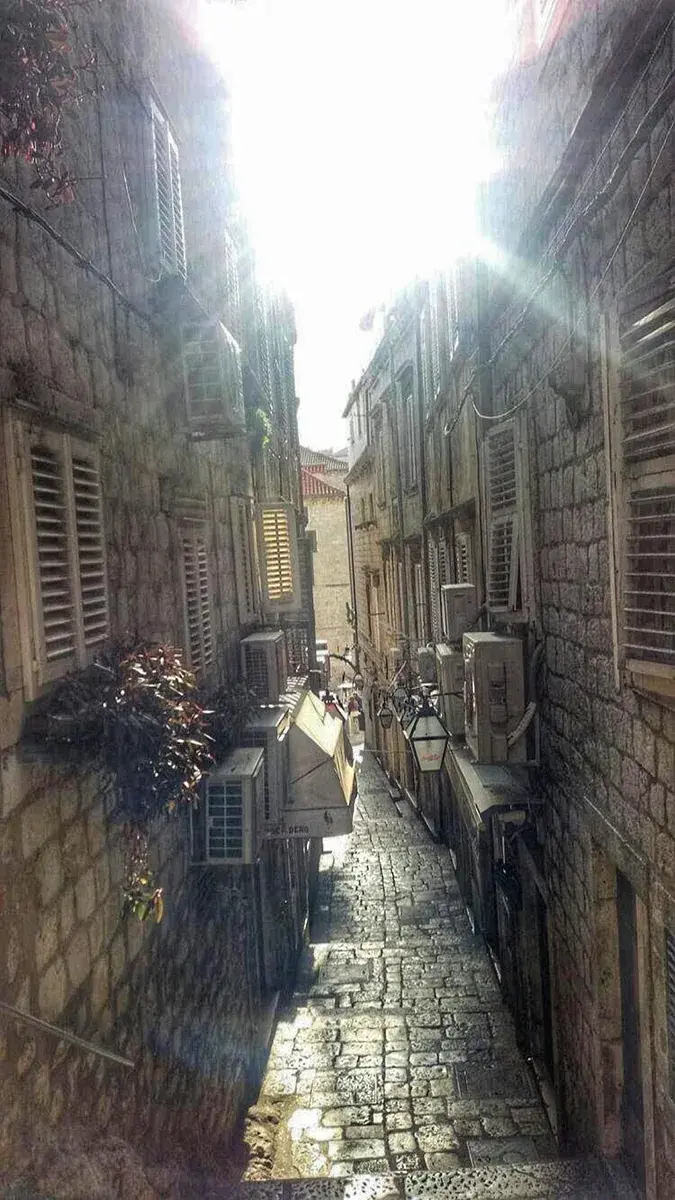 Kamena ulica u Dubrovniku
