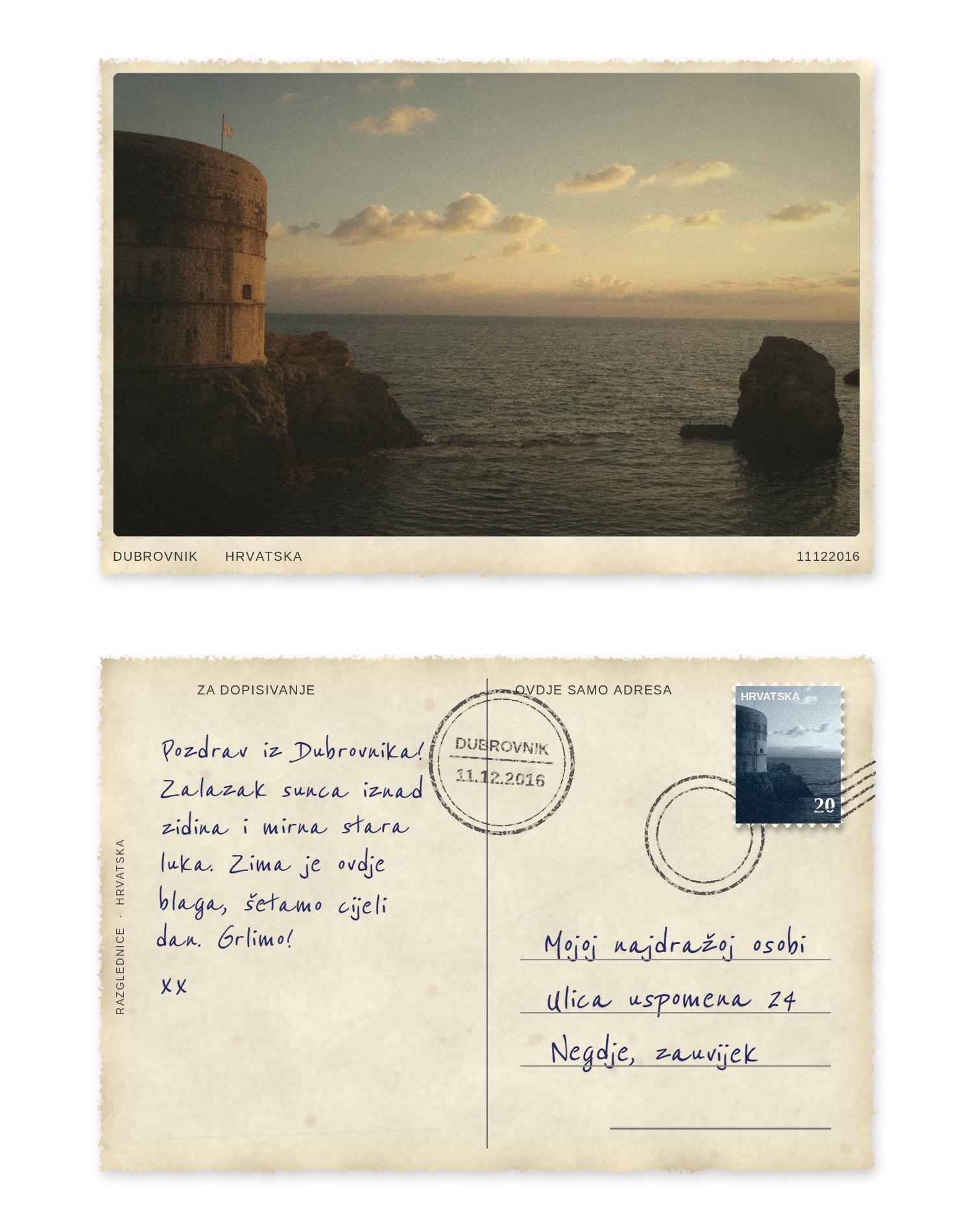 Dubrovnik uz more — pregled dizajna