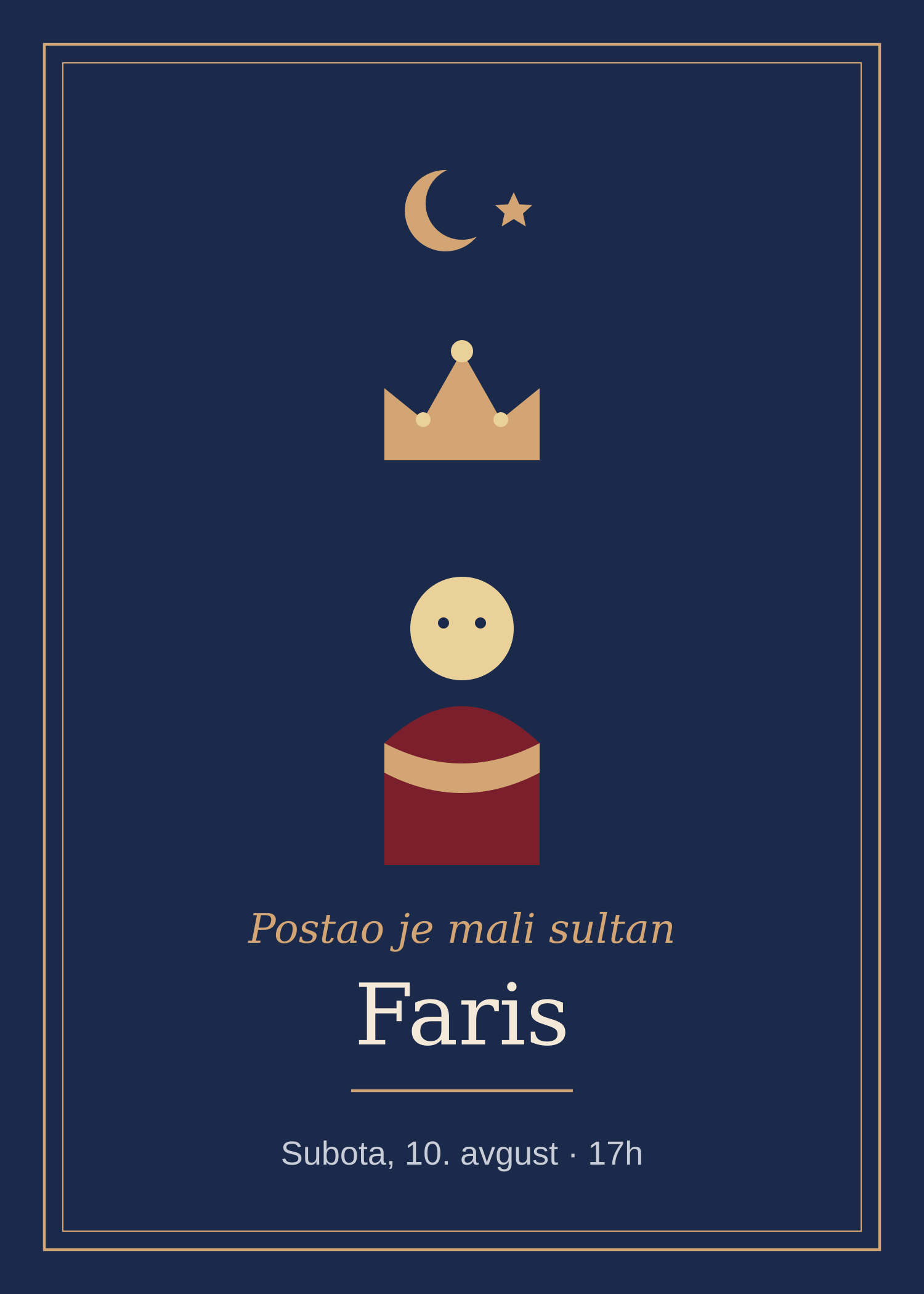Mali Sultan – Sunet — pregled dizajna