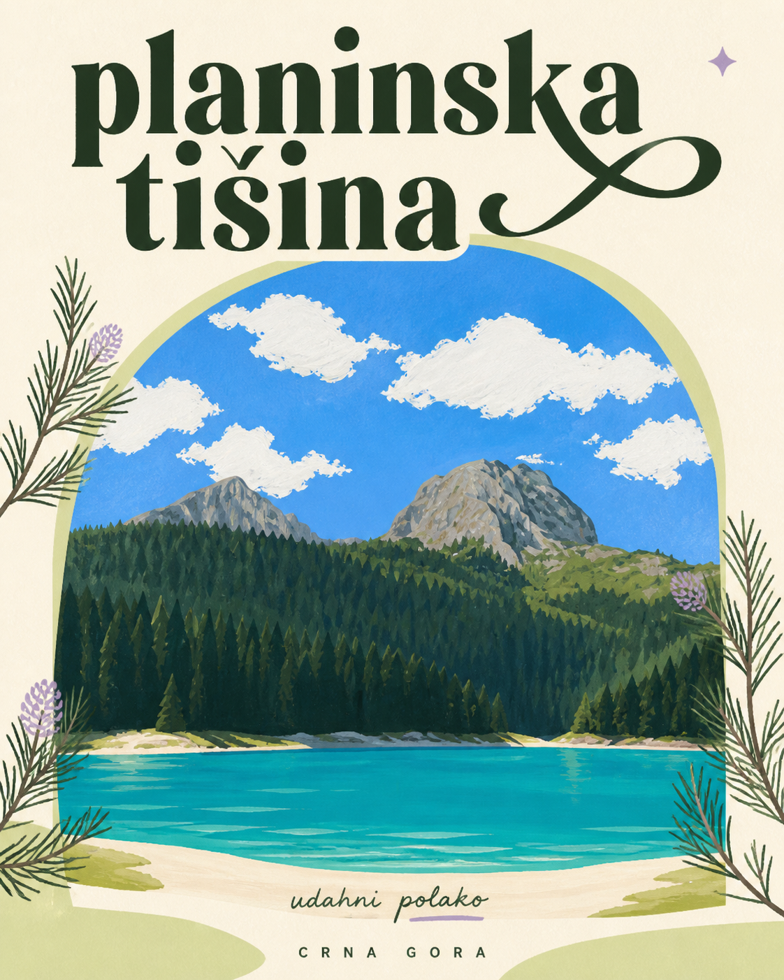 Mountain Stillness — pregled dizajna