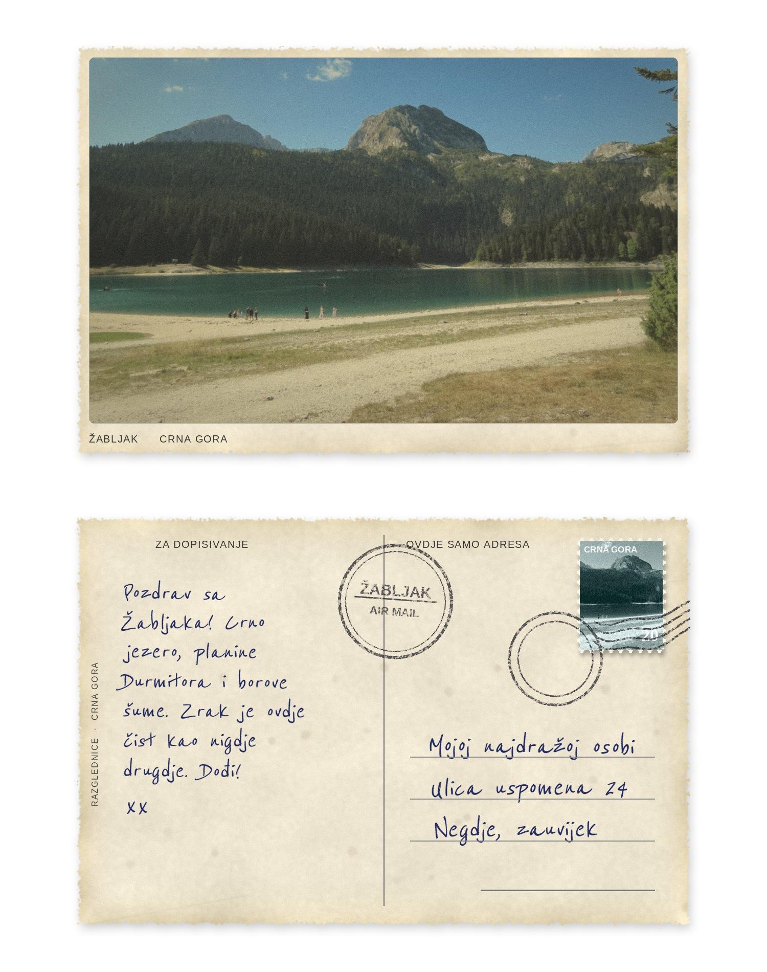 Žabljak i Crno jezero — pregled dizajna